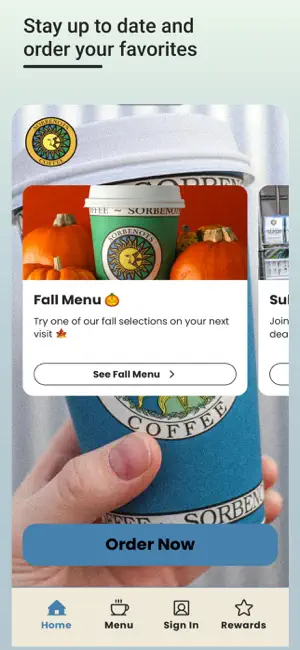Sorbenots Coffee screenshot 1