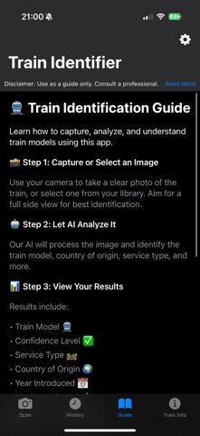 Train Identifier: AI Scanner Screenshot 8 of 9