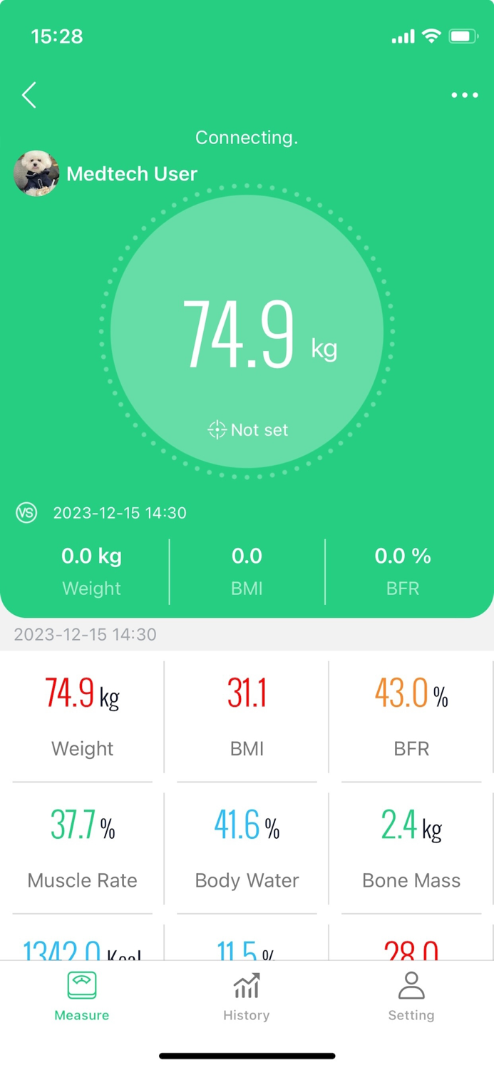 MEDTECH-weighing scales