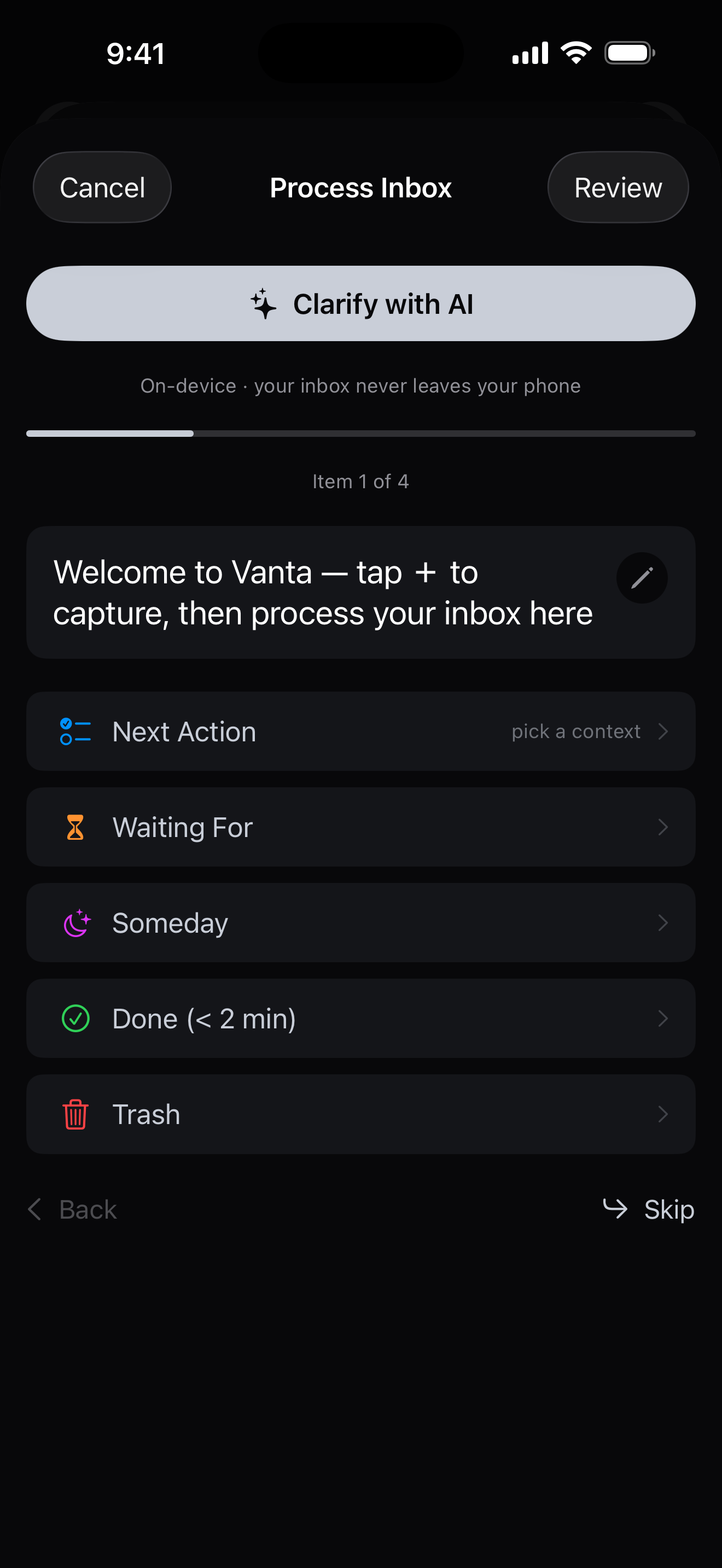 Vanta — Markdown Notes screenshot 3