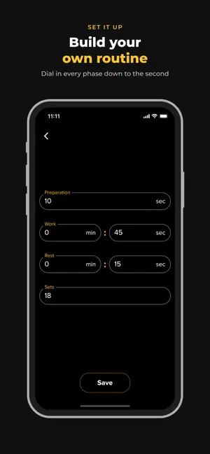 HIIT Workout: Interval Timer screenshot 2