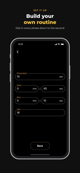HIIT Workout: Interval Timer Screenshot 2 of 5