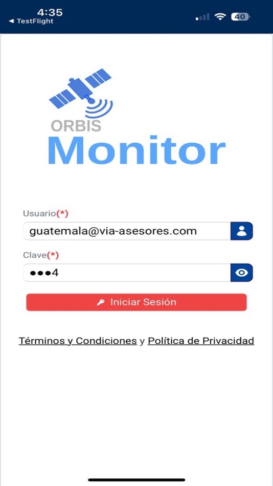#1. ORBIS Monitor (iOS) Podle: Roberto Villate