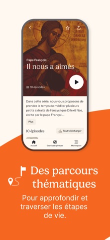 Prie en Chemin – Prière audio screenshot