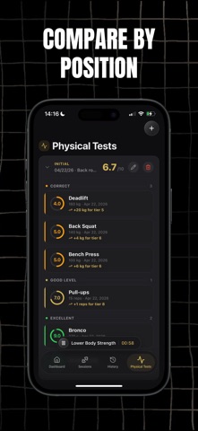 Rugby Prep: workout program iPhone screenshot 6
