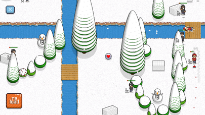 Pixel Pro Snow Fight Screenshot