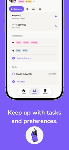 Starlings: Friendship Tracker screenshot