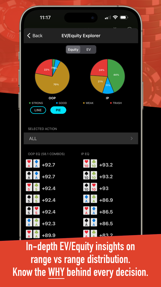 #7. Postflop+ GTO Poker Trainer (iOS) 게시자: Crafty Wheel Studios Pty Ltd