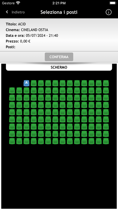 Webtic Cineland Ostia Cinema Screenshot