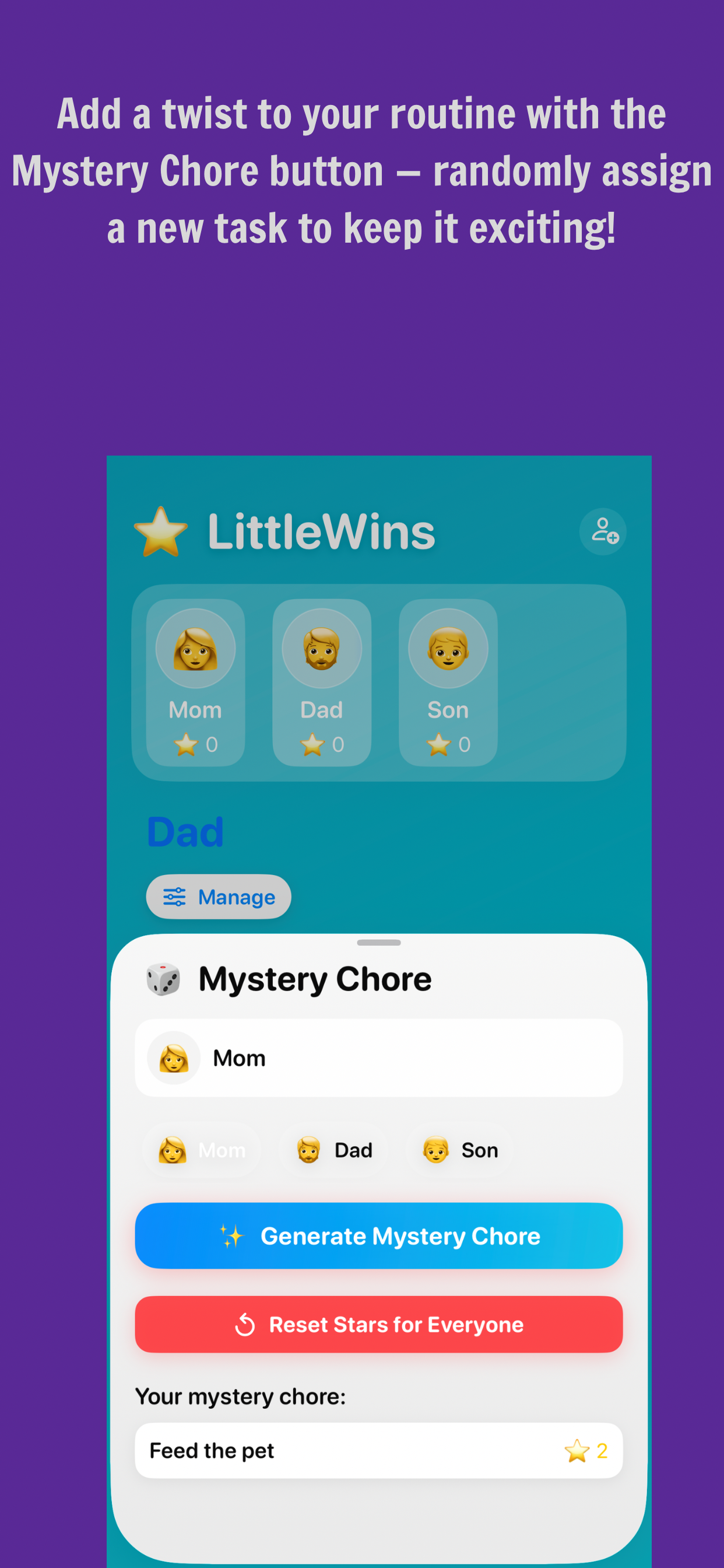 LittleWins chore Tracker screenshot 3