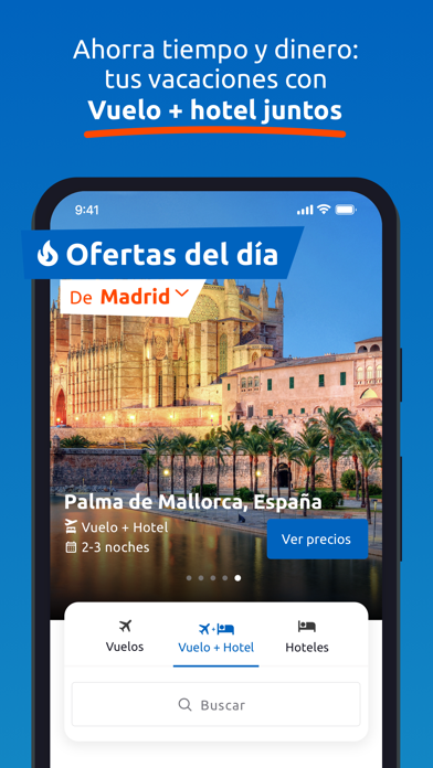 Rumbo.es - vuelos baratos Screenshot