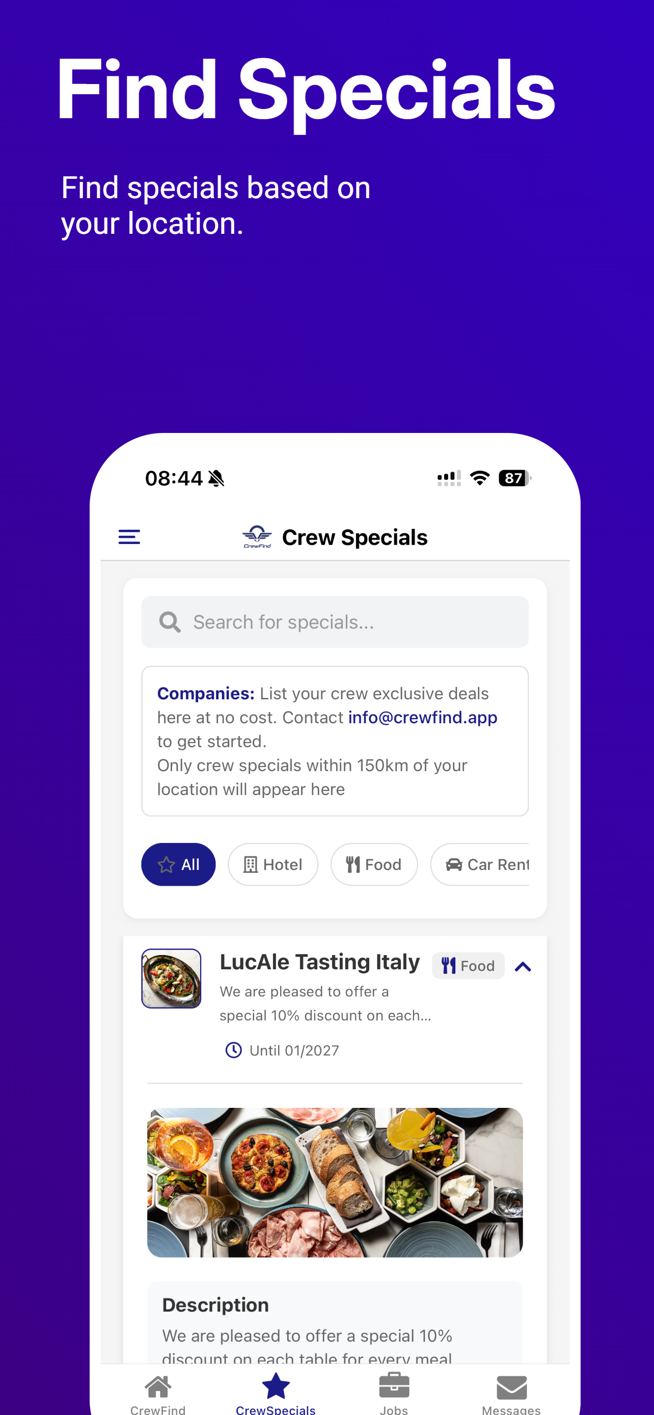 CrewFind screenshot 5