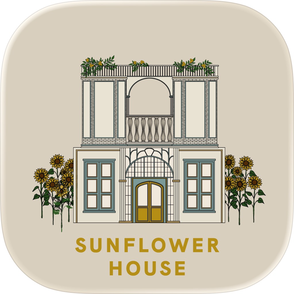 Apple App Store cover for SUNFLOWER HOUSE : ROOM ESCAPE