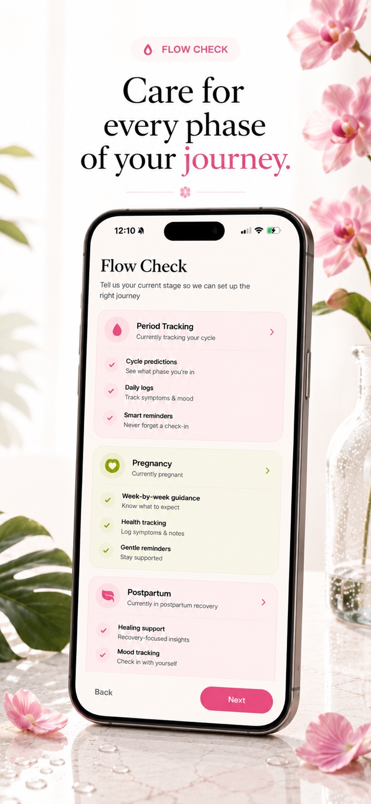Her Way: Cycle & Fitness screenshot 4
