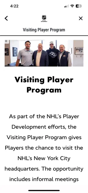 NHL Player Dev screenshot 3