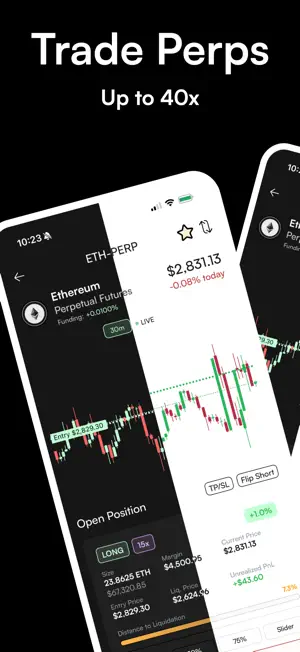 Arcex - Perps in Your Pocket screenshot 1