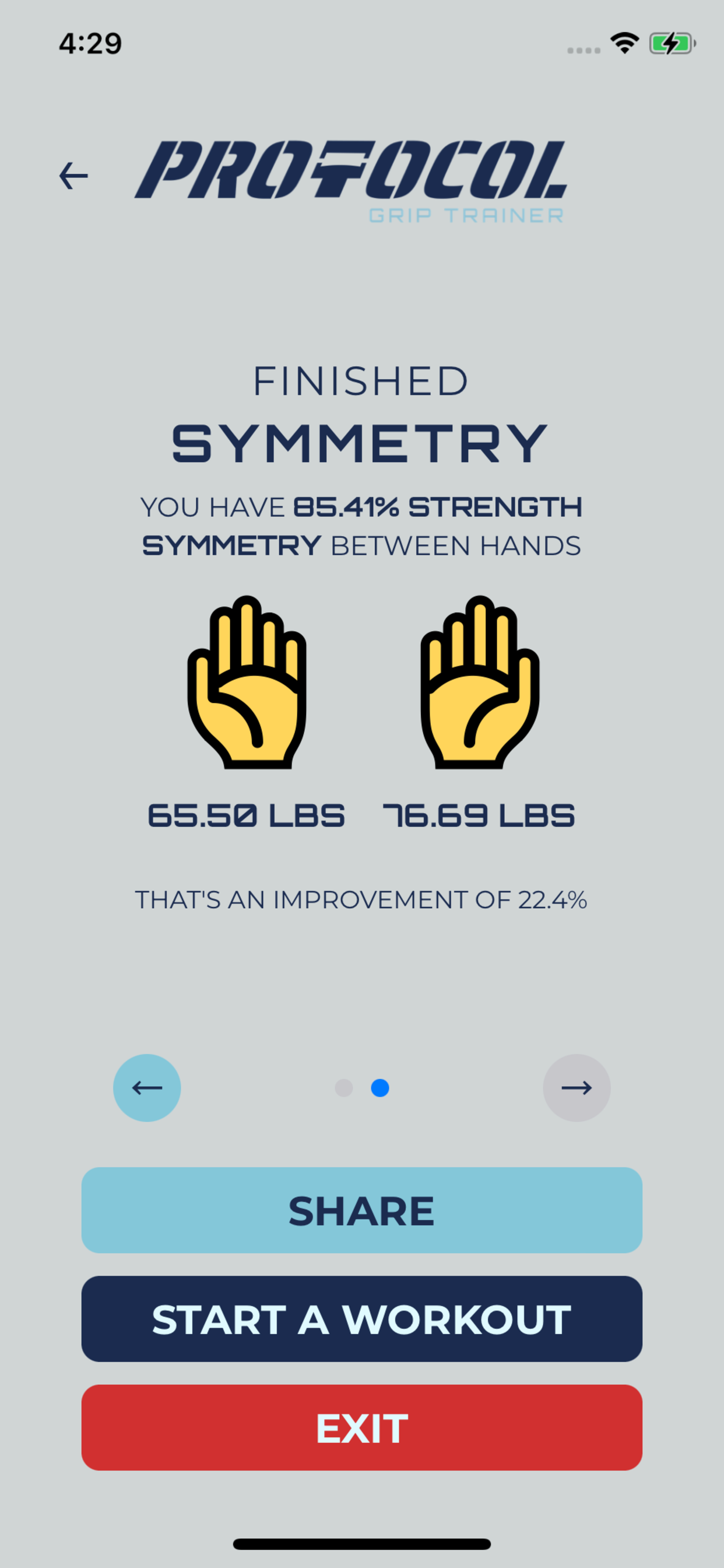 Protocol Grip Trainer screenshot 4