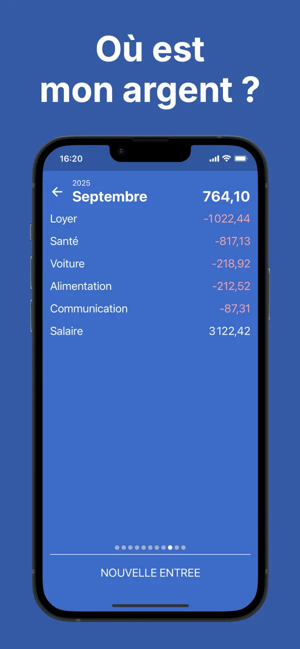 Screenshot #3 pour Gestion de Budget & Dépenses