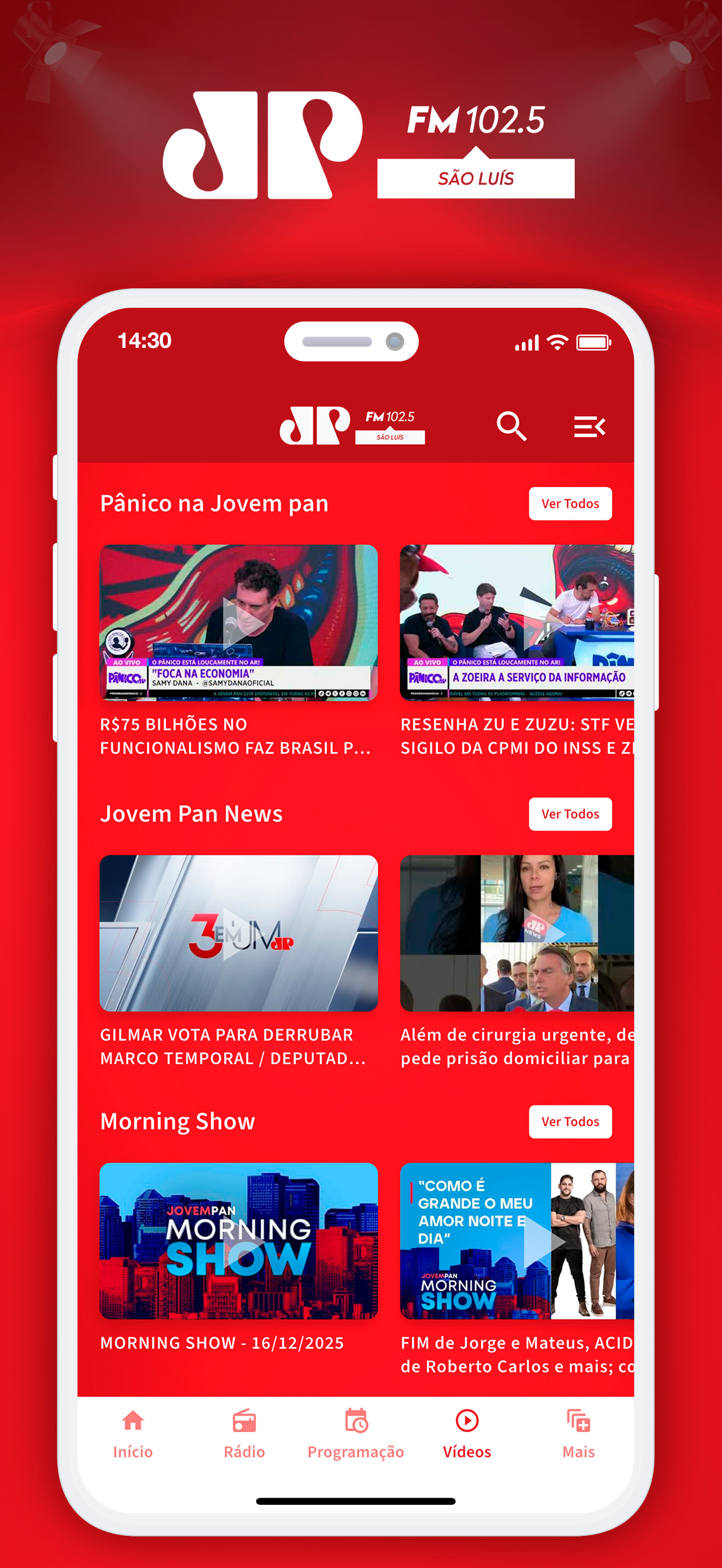 Jovem Pan São Luís 102.5 FM screenshot 4