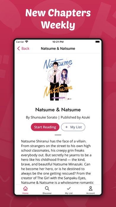 Azuki: Your Digital Manga Cafe Screenshot