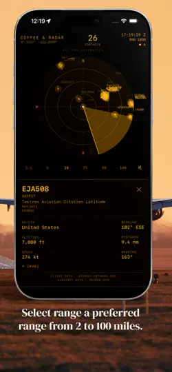 Screenshot von Coffee & Radar auf dem iPhone 3