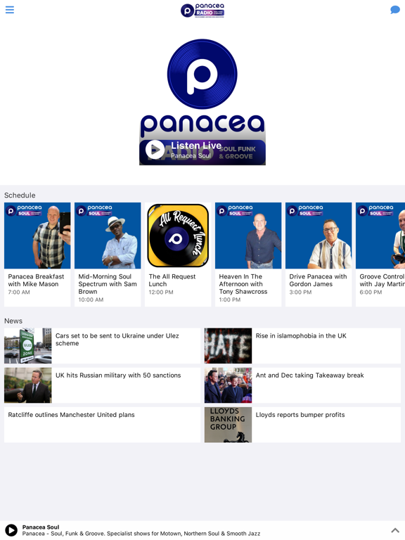 Screenshot #4 pour Panacea Soul Radio