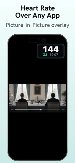 Zonas: Heart Rate Zone Tracker screenshot 1