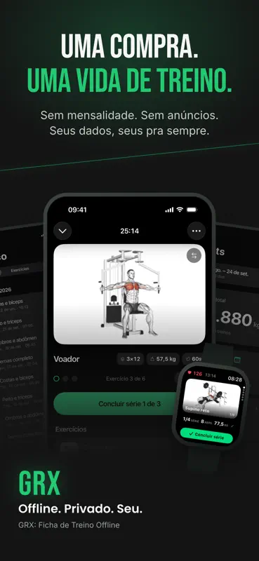 GRX: Ficha de Treino Offline screenshot 9 of 9
