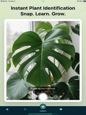 AI Plant Identifier: Plantify iPad screenshot