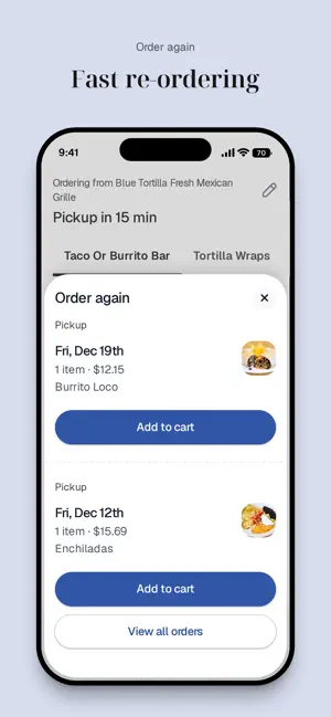 Blue Tortilla Fresh screenshot 4