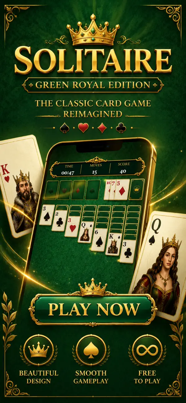Screenshot #1 pour Solitaire HD™ Classic Cards