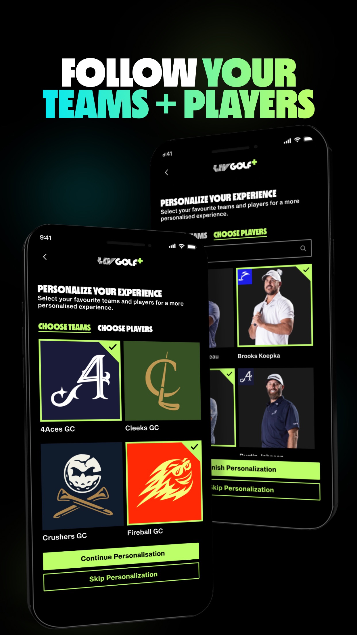 LIV Golf screenshot 1