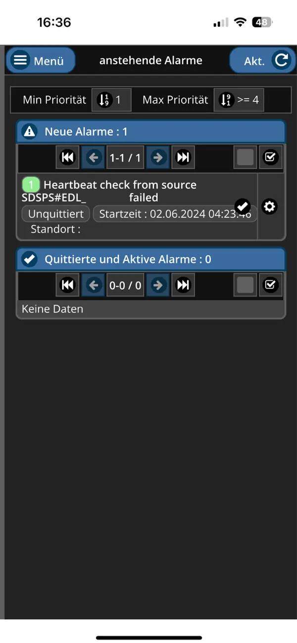 Screenshot #2 pour Sauter EMS Mobile