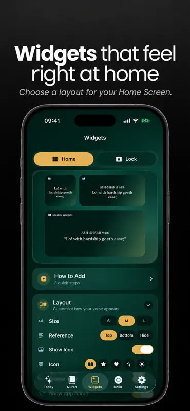 Muslim Widgets: Quran screenshot 8 of 10