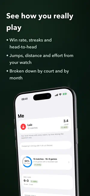 badmintho - badminton tracker screenshot 4