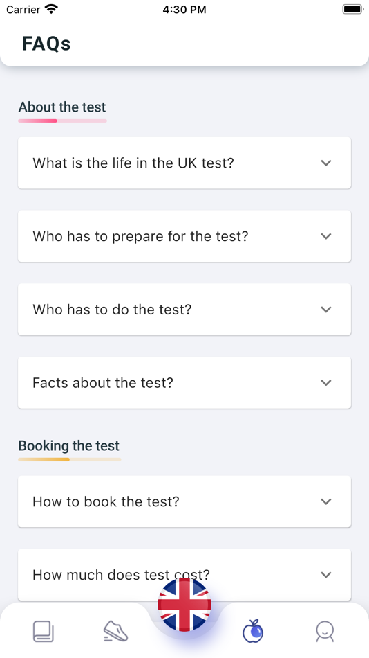 #8. Life in the UK test HUB (iOS) 由: Muhammad Hussain