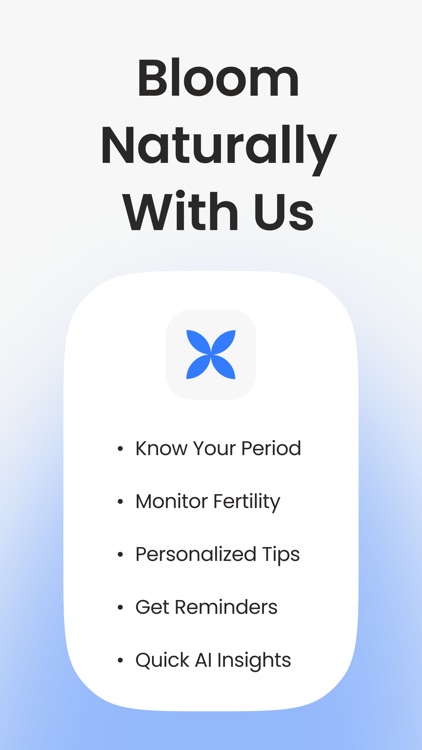 Bloomi: Period & Cycle Tracker screenshot-5