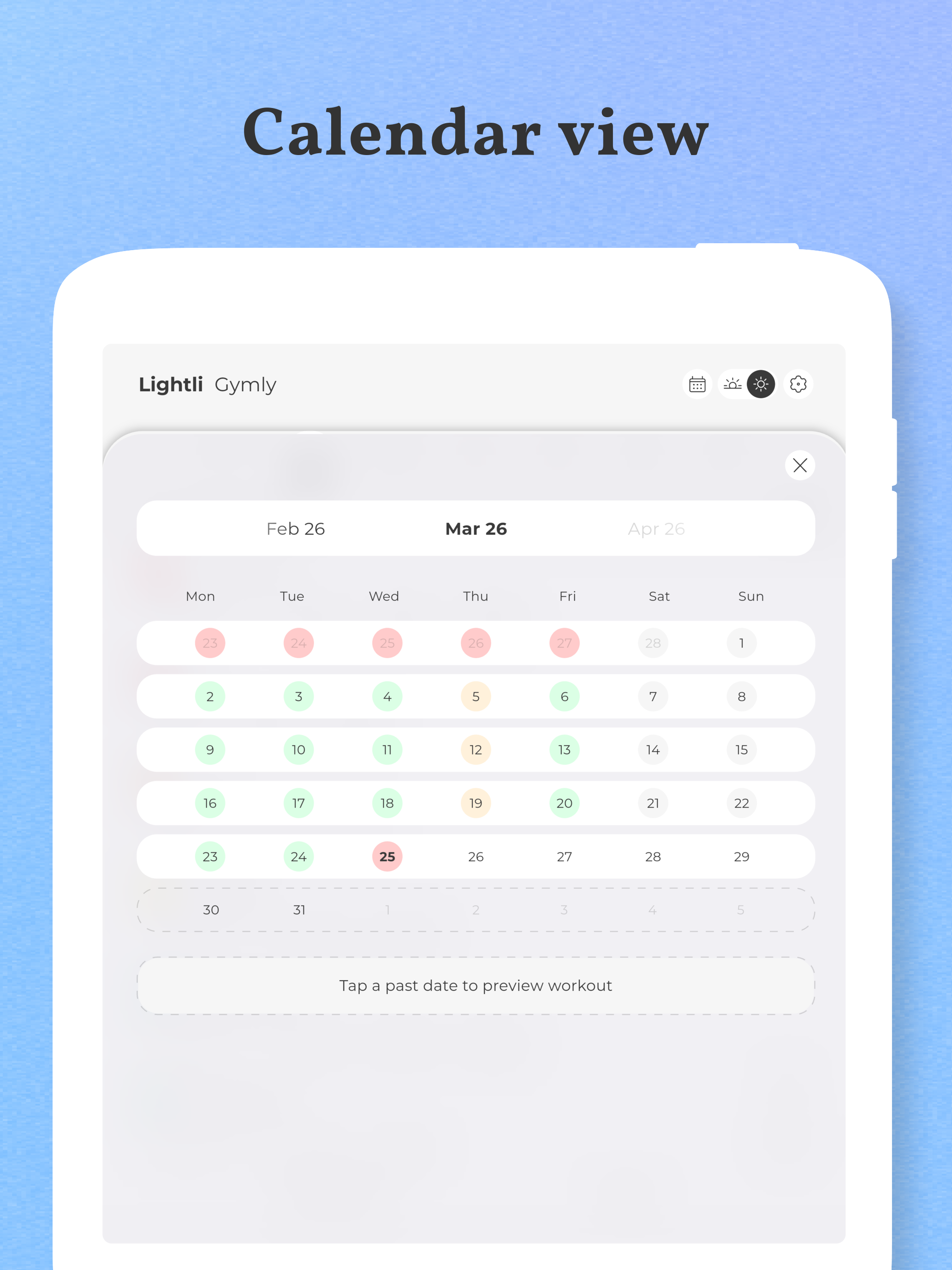 Gymly: fitness tracking screenshot 11