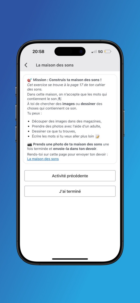 iPhone screenshot