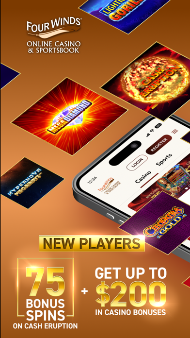 Four Winds Online Casino MI Screenshot