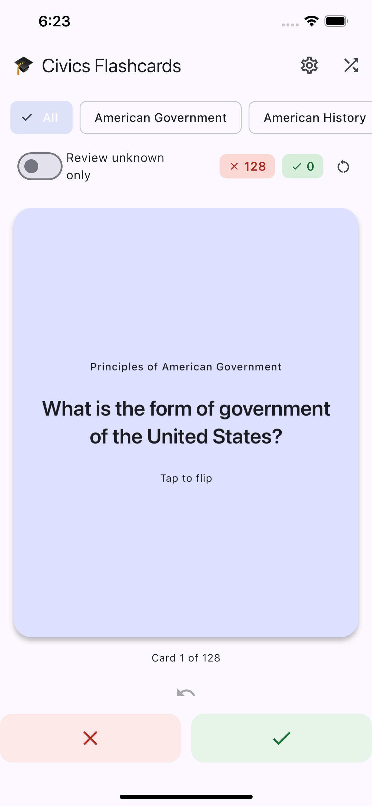 Civics Test - US Citizenship screenshot 4