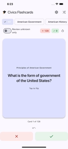 Civics Test - US Citizenship Screenshot 4 of 5