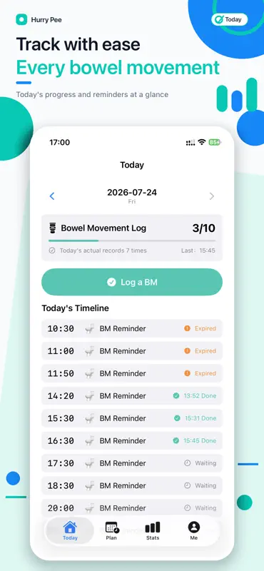 HurryPee - Toilet Reminder screenshot 1 of 5