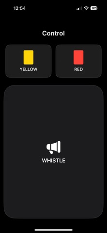 Whistle with sports app screenshot