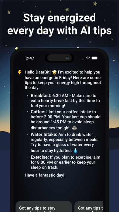 Energy Routine Screenshot