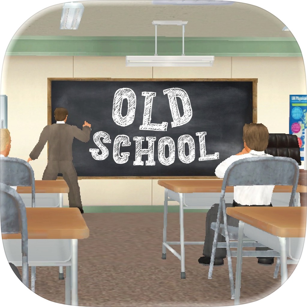 Apple App Store cover for Old School 3D