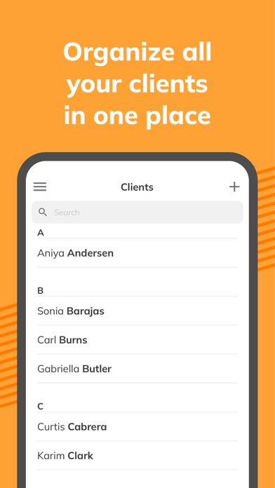 Client Note Tracker Screenshot