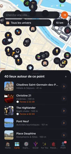YUMIA : Sorties, IA & vacances screenshot 2