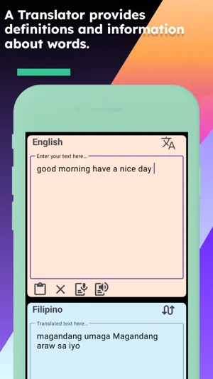 English To Filipino Translate screenshot 3