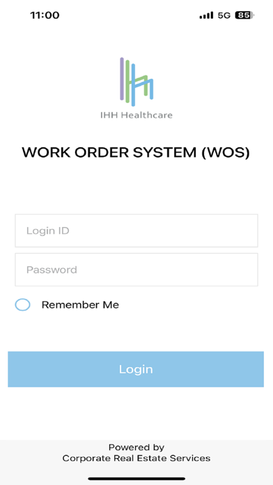 Screenshot #1 pour IHH Work Order System